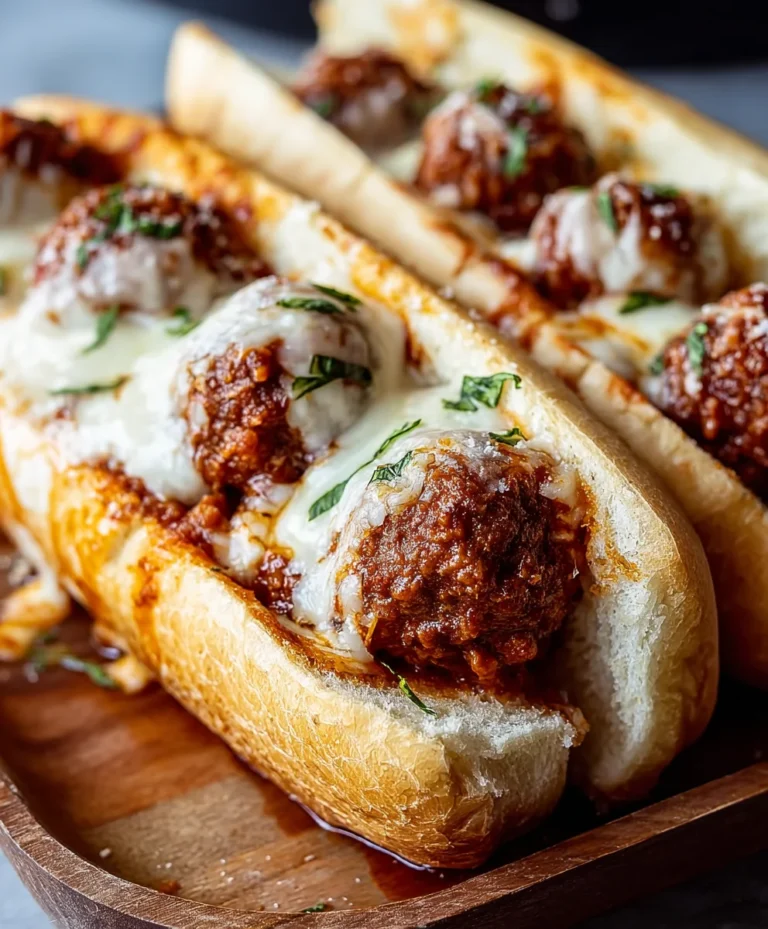 Easy Weeknight Beef Meatball Sub Recipe