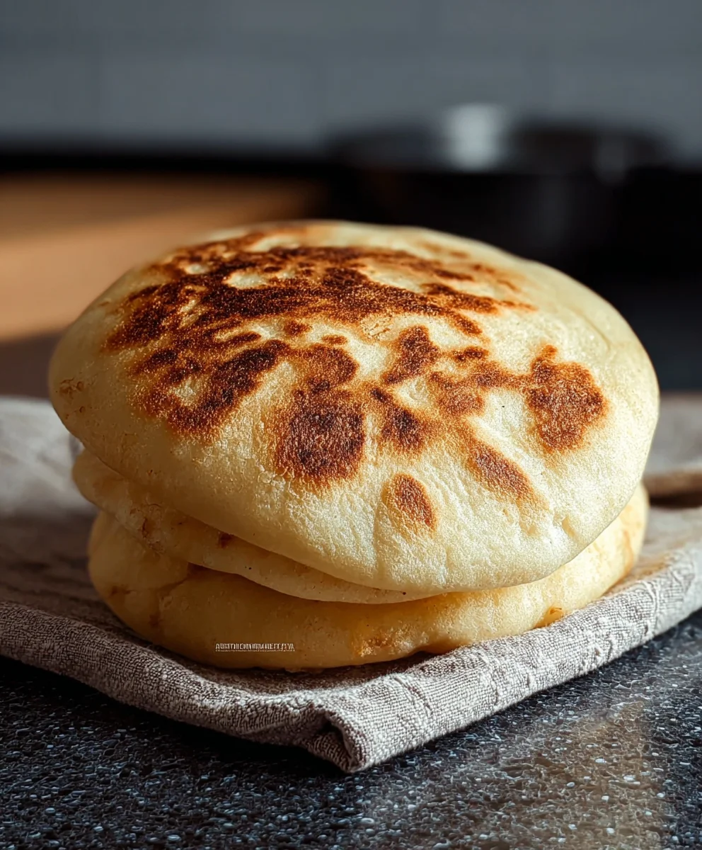 Easy Homemade Pita Bread Recipe-Soft & Fluffy