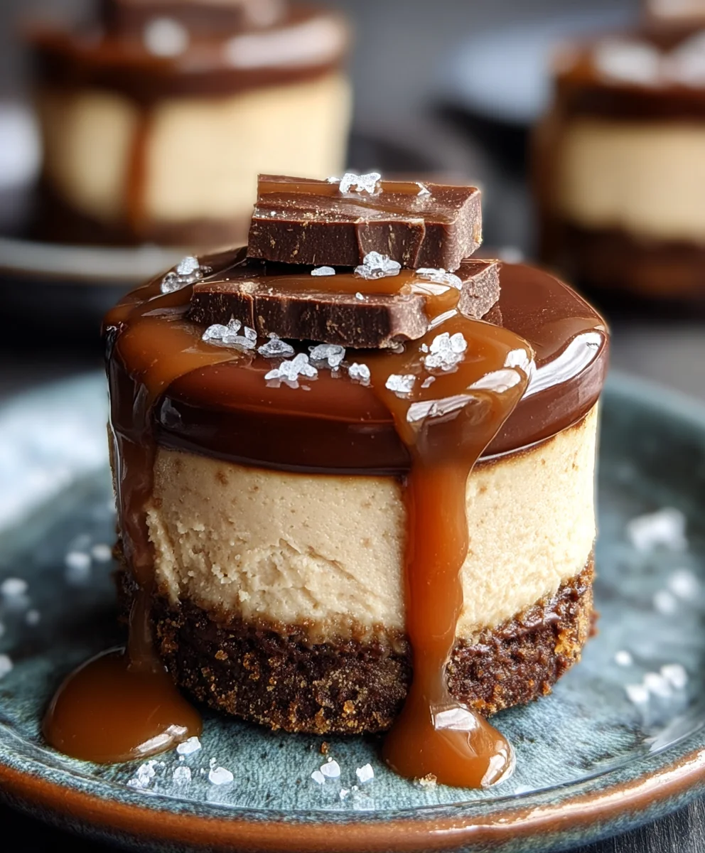 Raw Caramel Brownie Cheesecakes-Decadent Healthy Treat