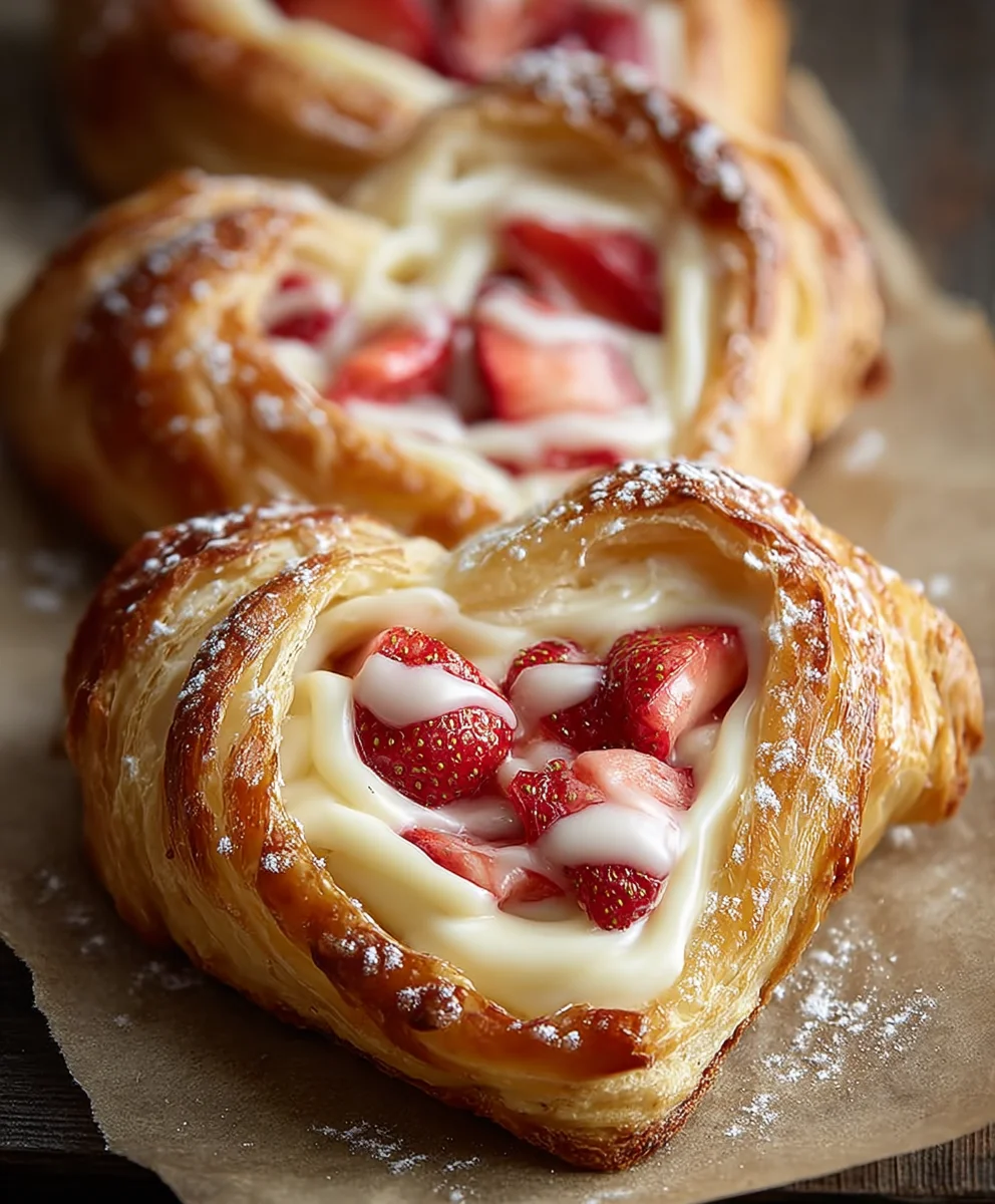 Strawberry Cream Danish Recipe-Easy & Delicious