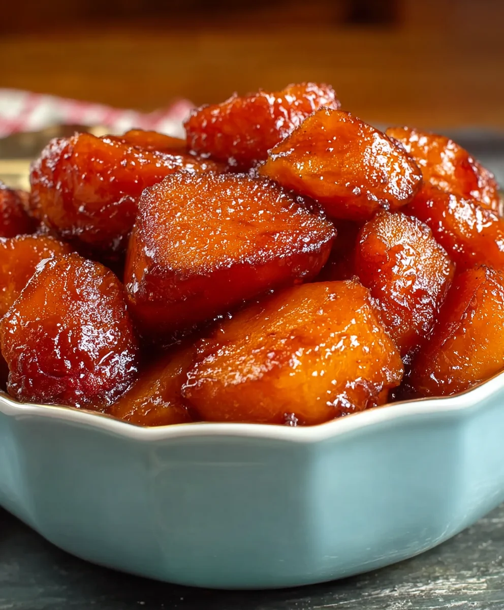 Southern Candied Yams-Sweet & Savory Comfort Food