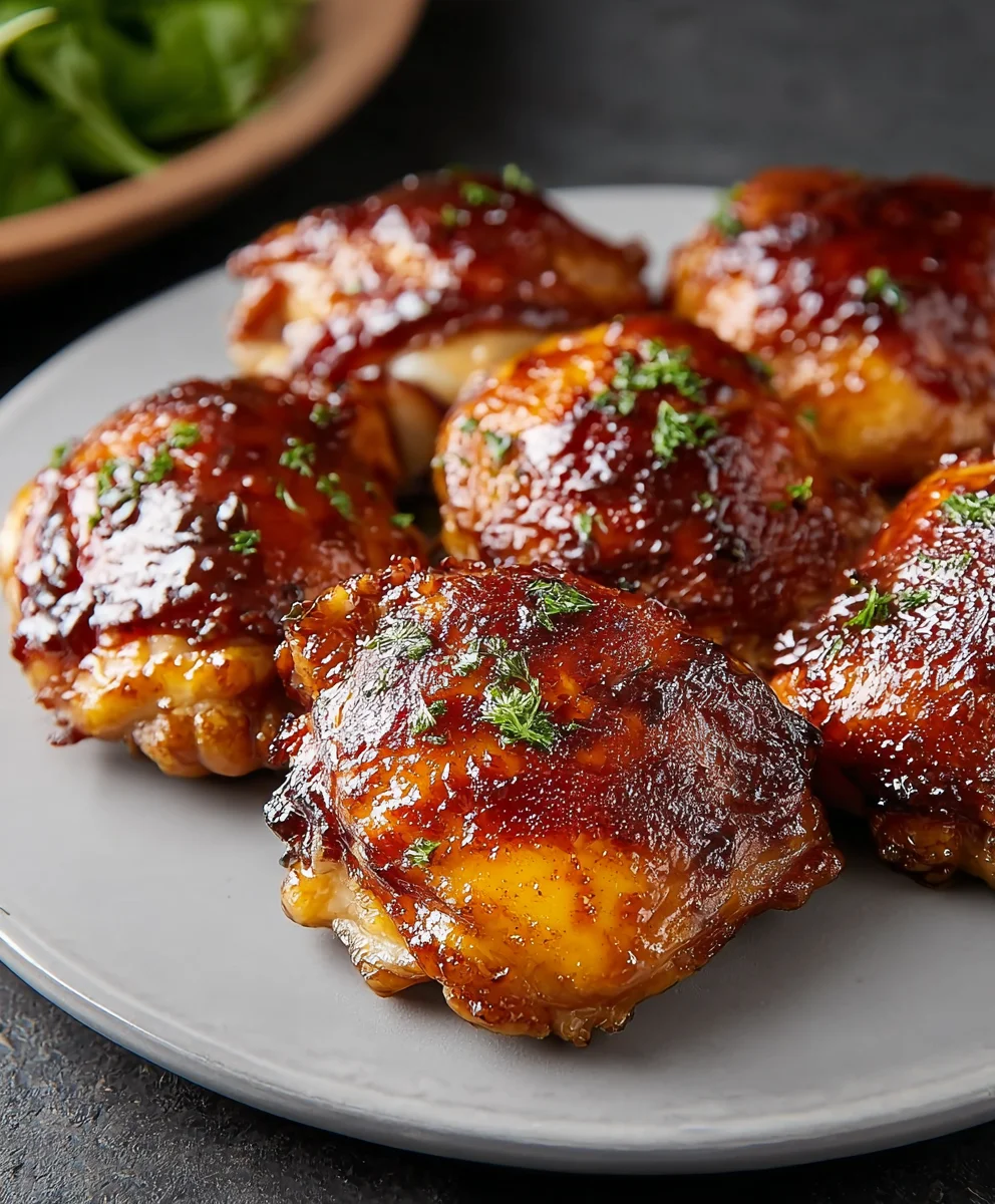 Easy BBQ Chicken Thighs- Fast & Flavorful Dinner