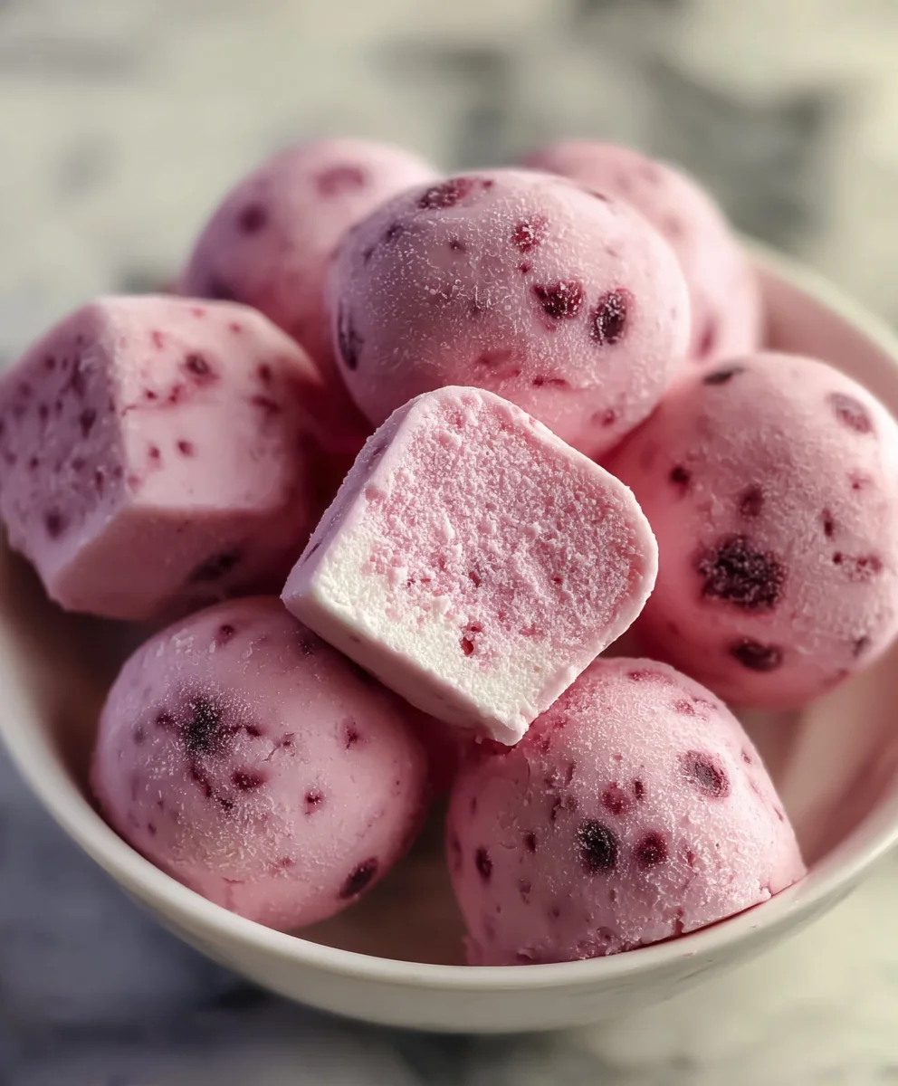 Easy Frozen Yogurt Bites Recipe-Healthy Snack