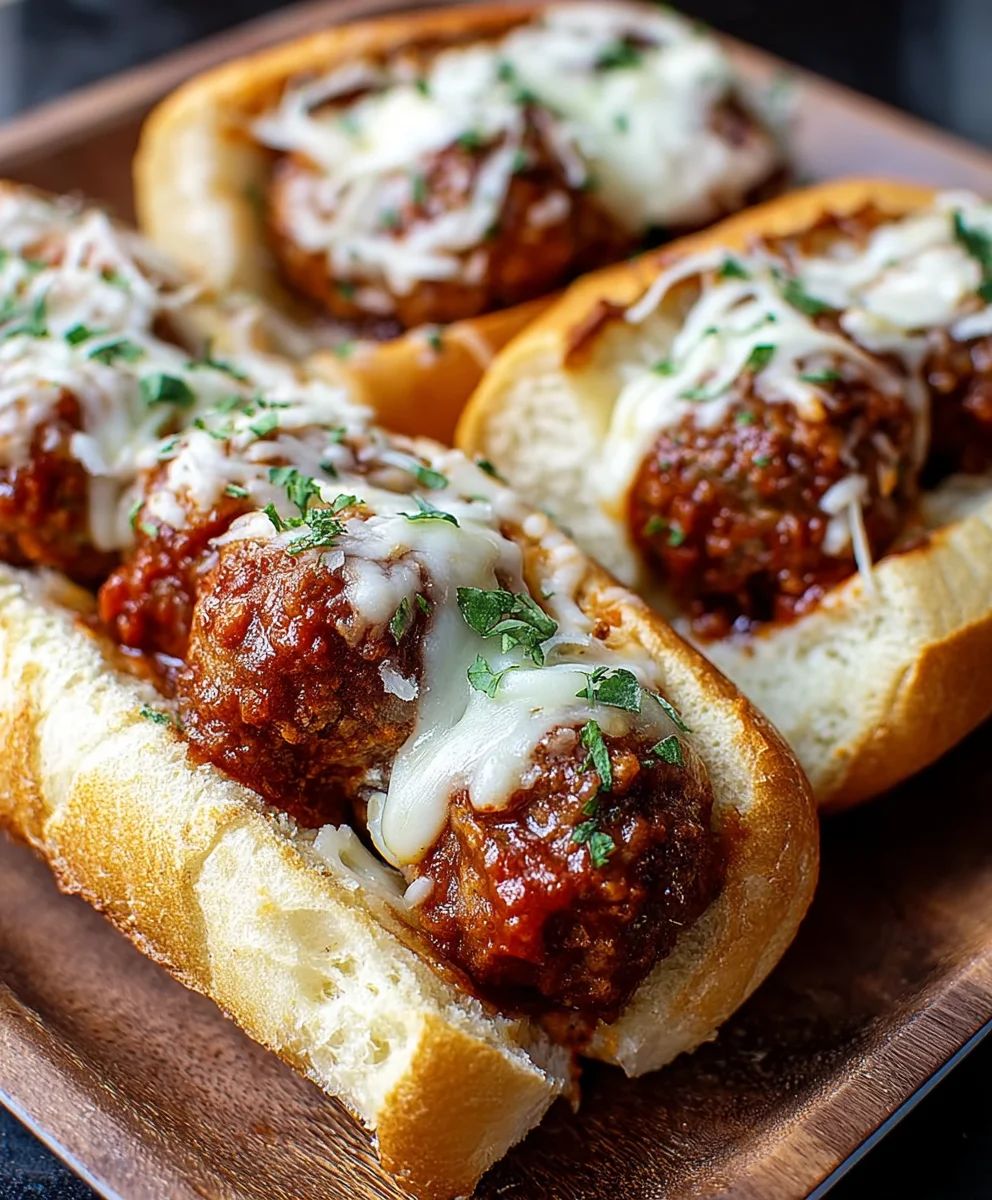 Easy Weeknight Beef Meatball Sub Recipe