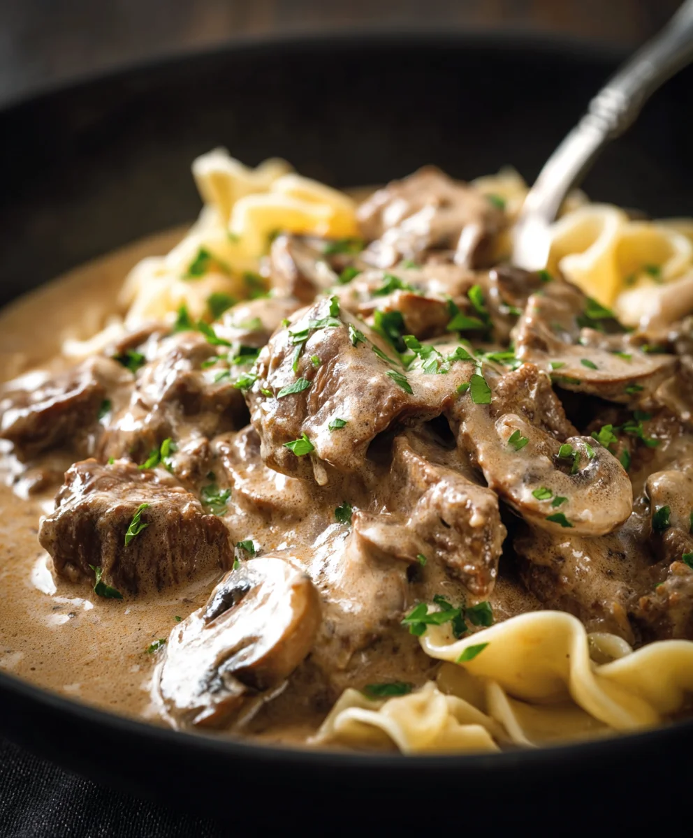 Gordon Ramsay Beef Stroganoff-Restaurant Quality At Home