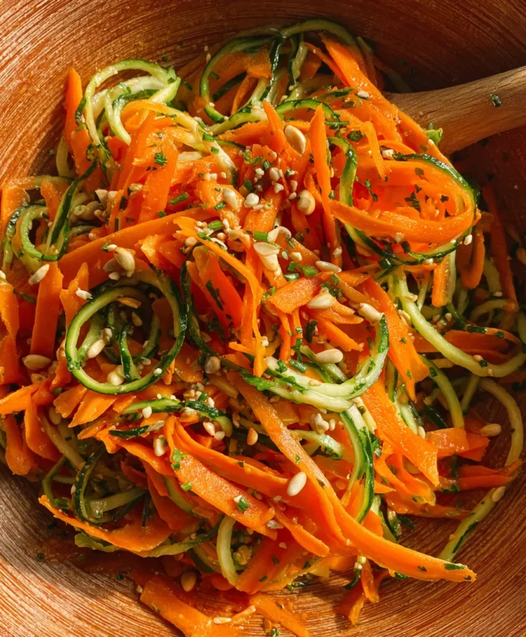 Refreshing Cucumber Carrot Salad Recipe-Light & Easy