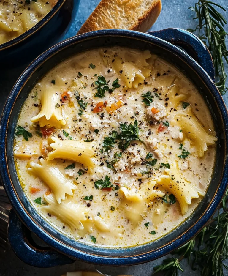 Easy White Lasagna Soup Recipe – Comfort Food Delight