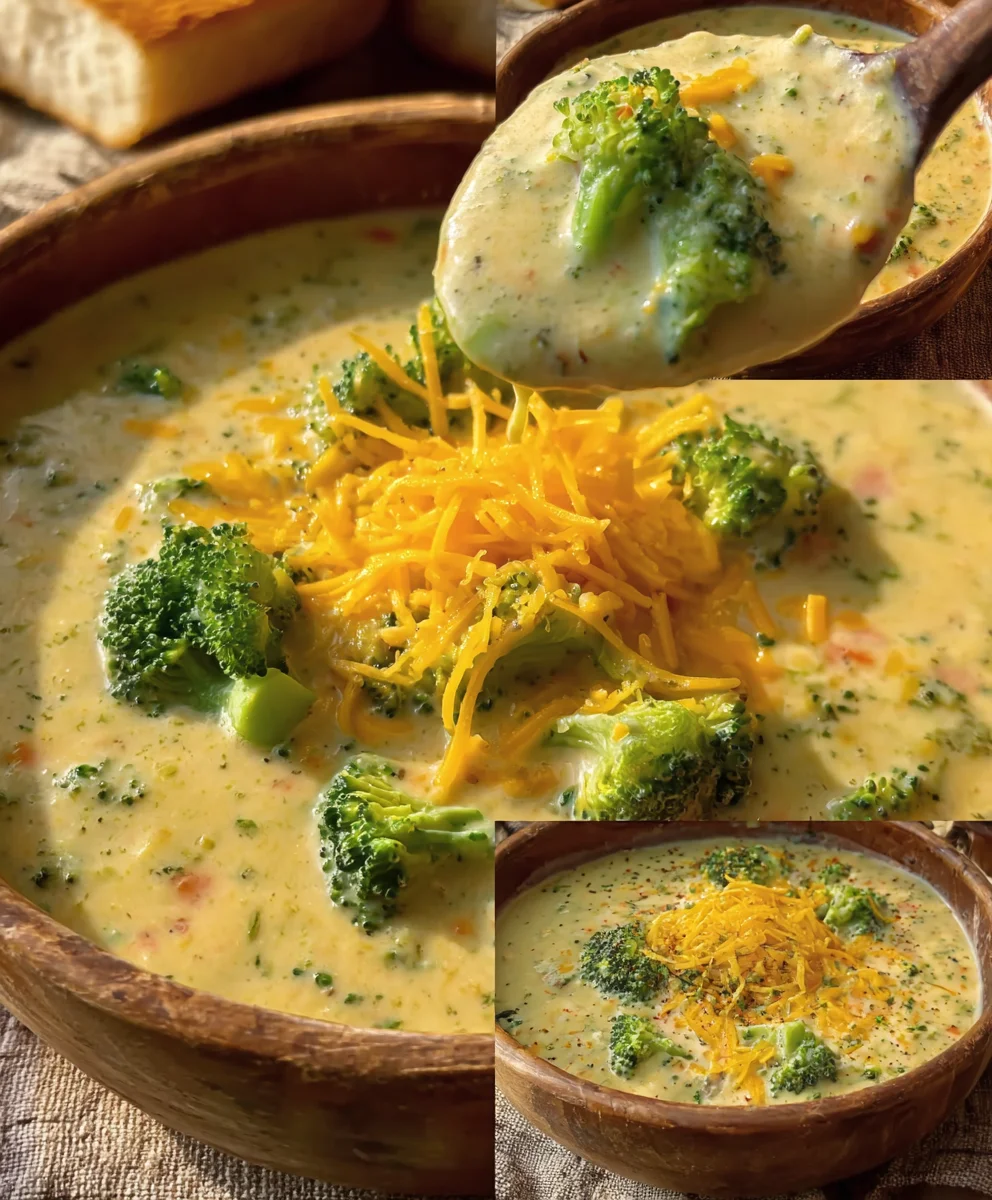 Quick Broccoli Cheddar Soup-Easy Weeknight Meal