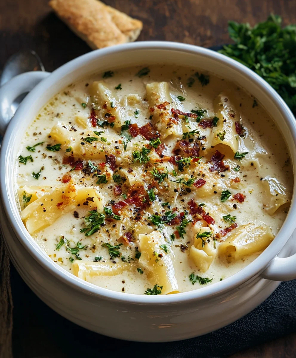 Easy White Lasagna Soup Recipe - Comfort Food Delight