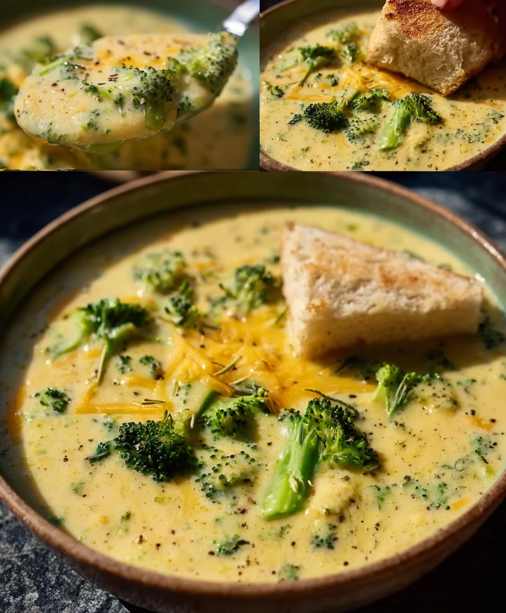 Quick Broccoli Cheddar Soup-Easy Weeknight Meal