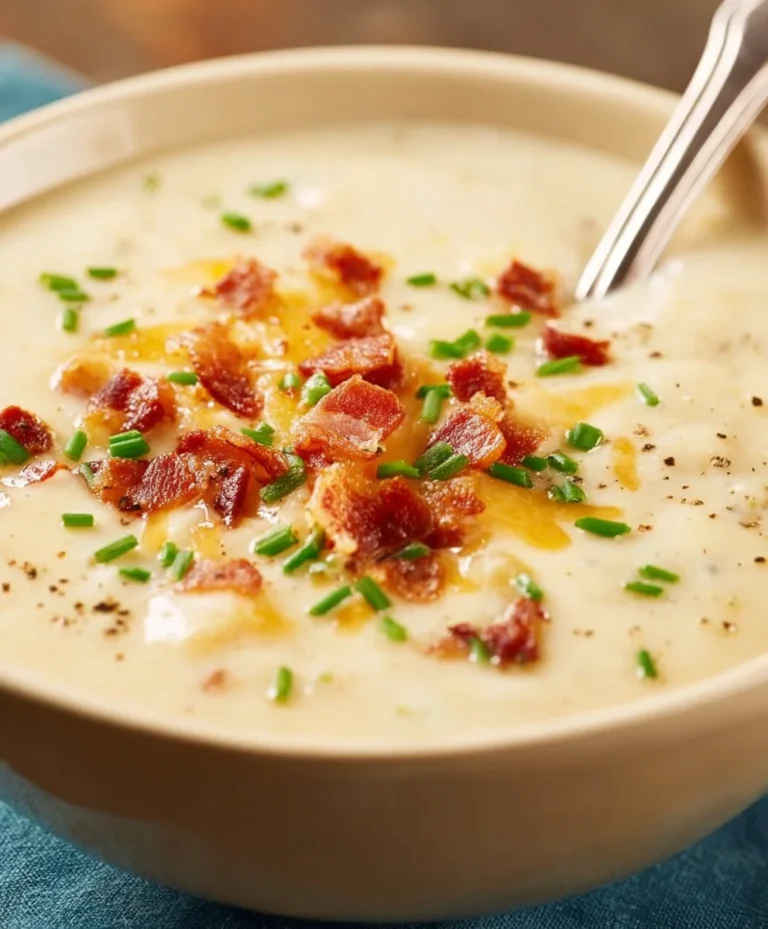 Creamy Baked Potato Soup – Easy & Delicious Recipe