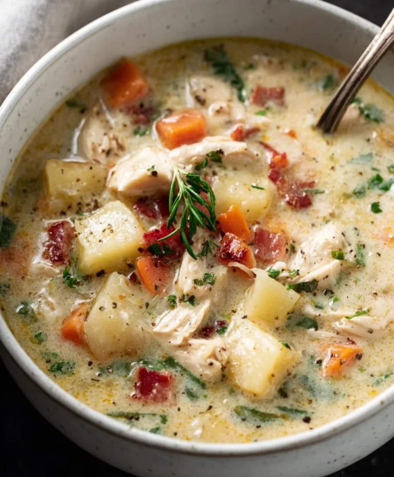 Hearty Chicken Potato Soup – Easy Comfort Food Recipe