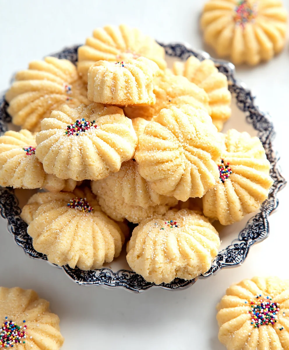 Easy Italian Butter Cookie Recipe - Melt-In-Your-Mouth Bliss