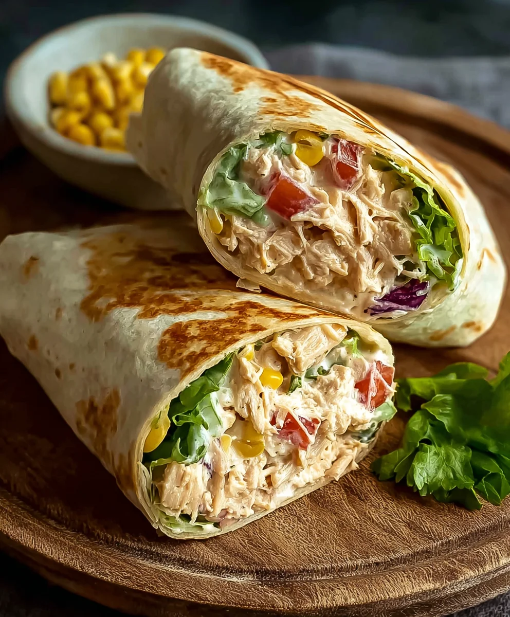 Quick Tuna Melt Wrap Recipe Easy Lunch