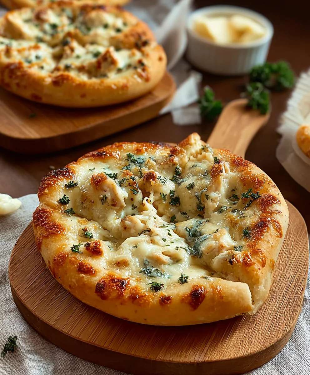 Mini Stuffed Alfredo Pizza Bites - Easy & Delicious