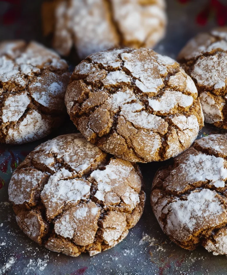 Gin Extract Gin Extractract Gingerbread Crinkle Cookies – Easy Recipe