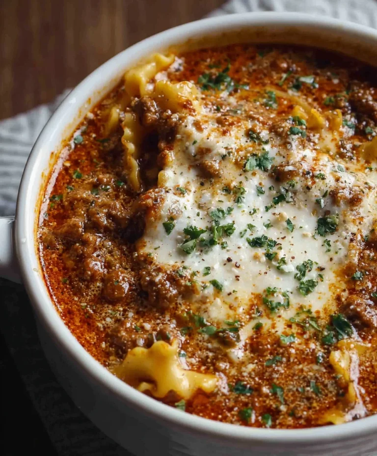 One Pot Lasagna Soup – Easy Comfort Food