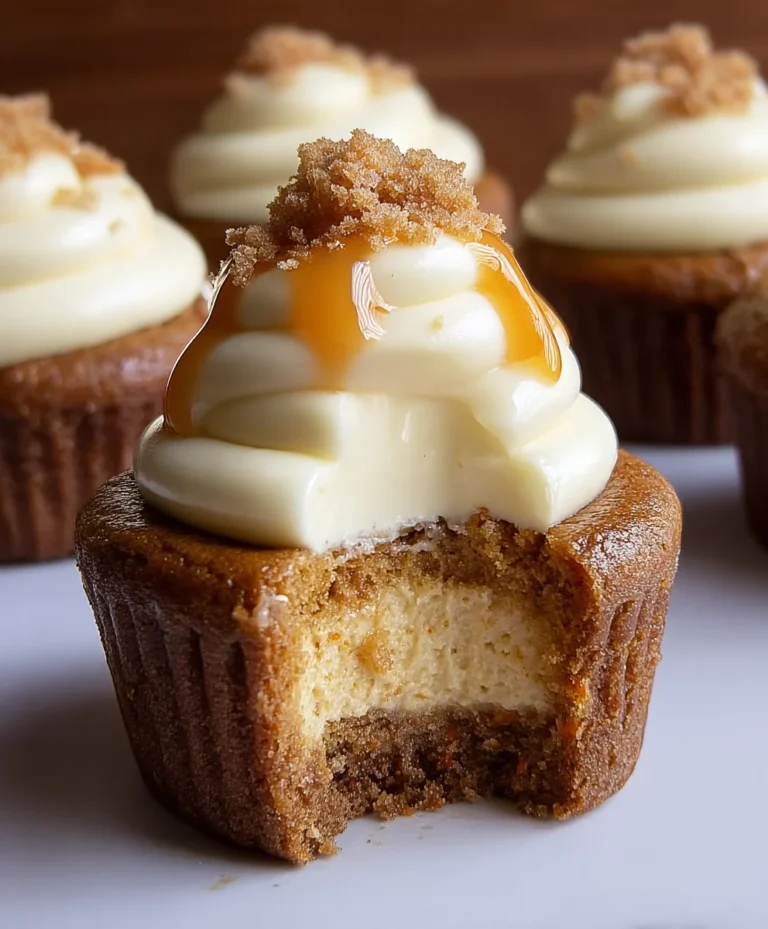Carrot Cheesecake Cupcakes-Decadent & Easy Treats