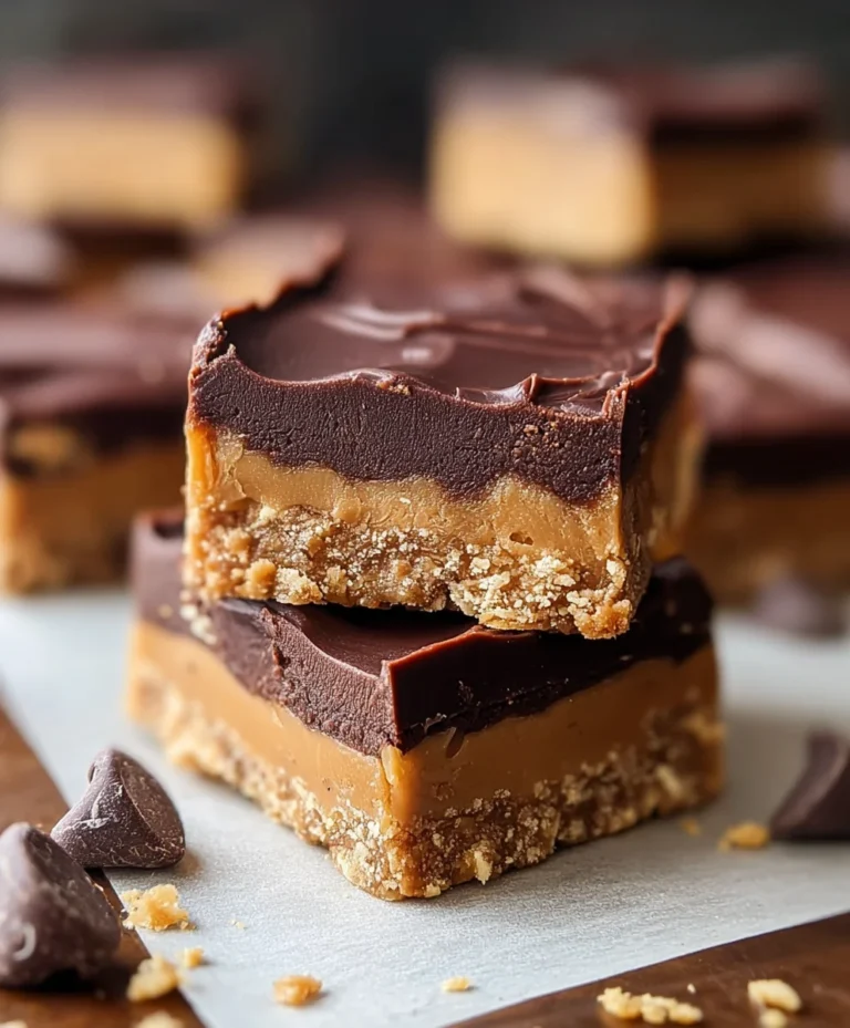Decadent Chocolate Peanut Butter Bars Easy Recipe