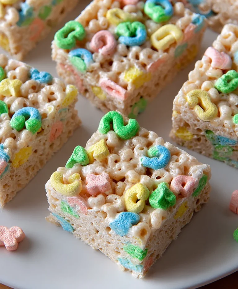 Lucky Charms Rice Krispie Treats Recipe – Easy & Fun