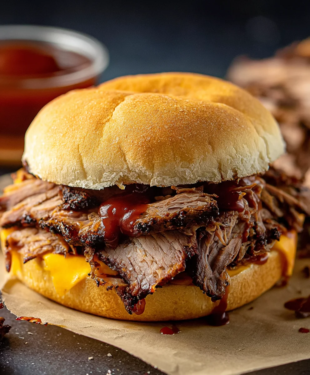 Smoked Beef Brisket Sandwich - Best BBQ Recipe