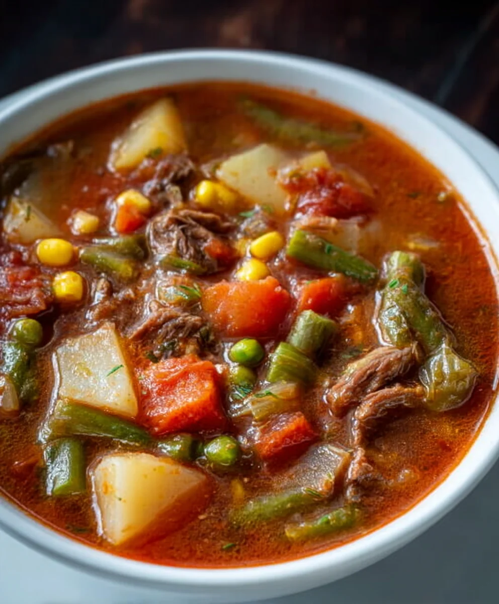 Easy Vegetable Soup Recipe - Delicious & Healthy