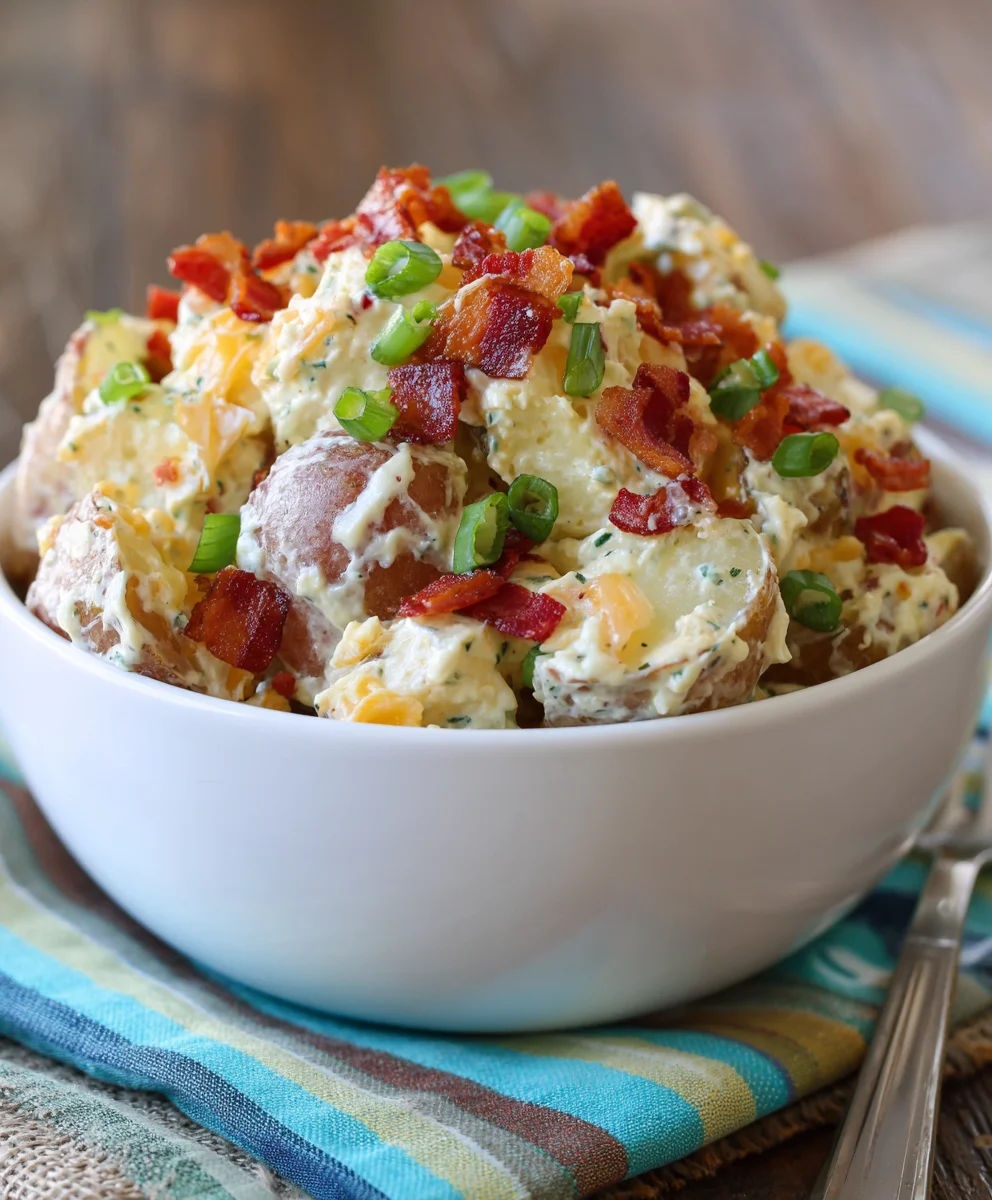 Loaded Baked Potato Salad Canyon Cookout Recipe