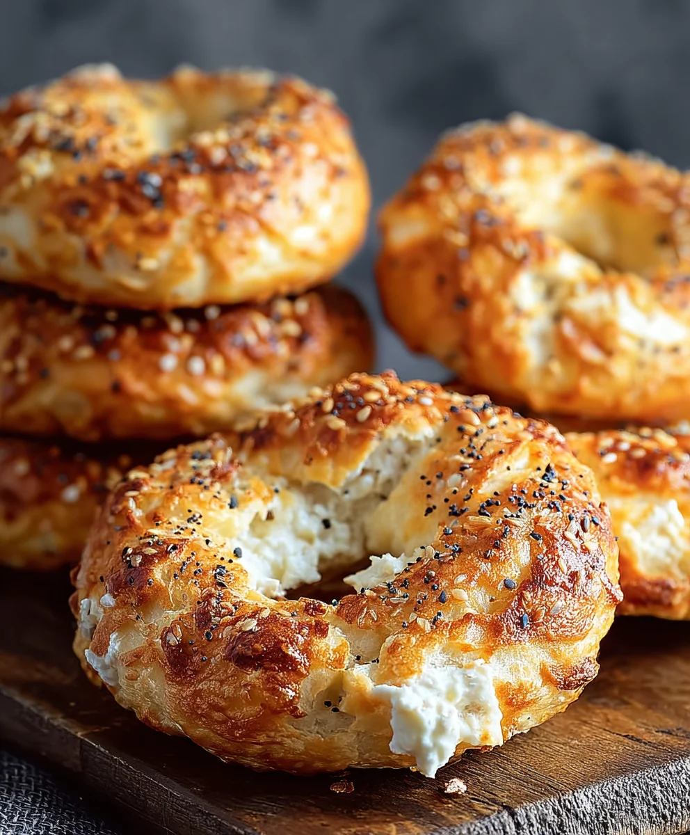 Greek Yogurt Bagels - High Protein Healthy Twist