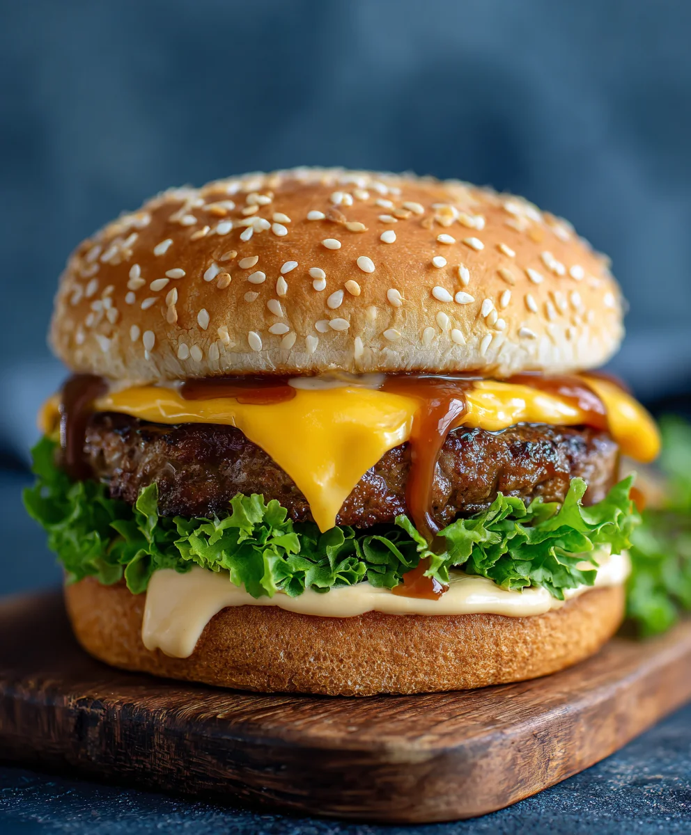 Better Than a Big Mac Homemade Beef Burger Recipe