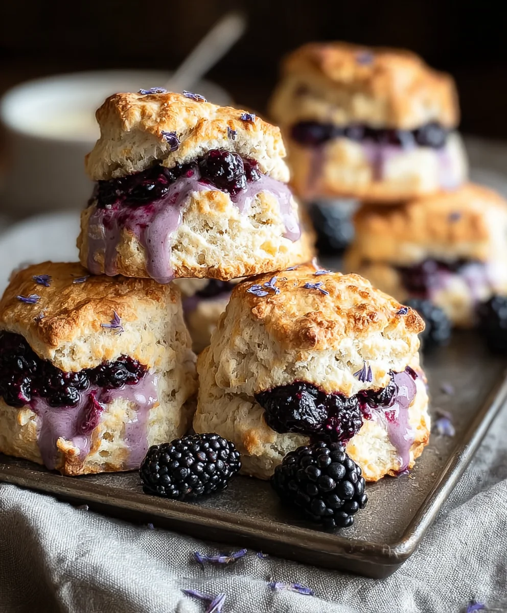 Blackberry Lavender Scones-Deliciously Fragrant Baked Treats