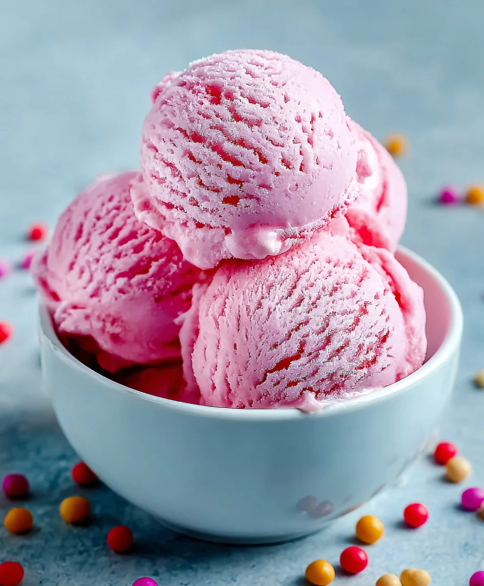 Sweet Bubblegum Ice Cream Recipe-Fun Treat