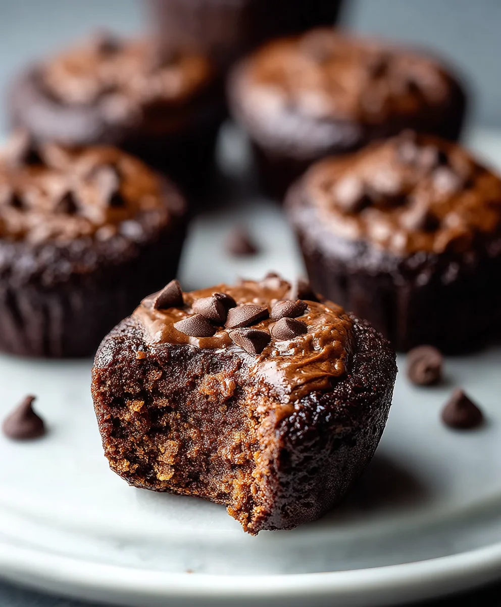 Easy Protein Brownie Bites-Guilt-Free Sweet Treat