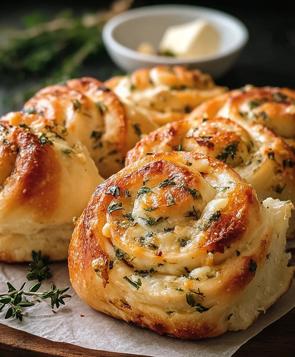 Sourdough Herb Cheese Rolls - Easy Flavorful Bake