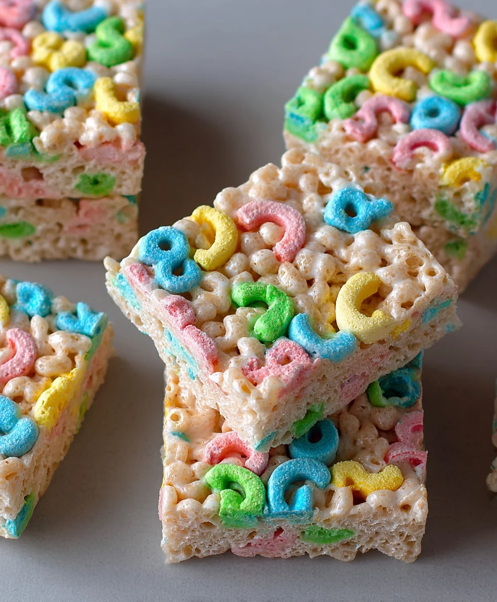Lucky Charms Rice Krispie Treats Recipe - Easy & Fun