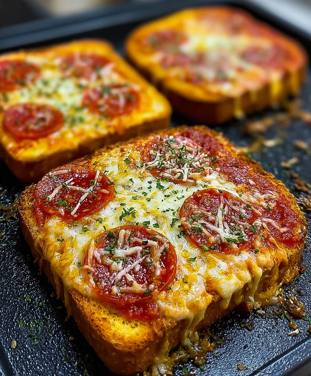 Air Fryer Pizza Toast- Quick & Easy Recipe