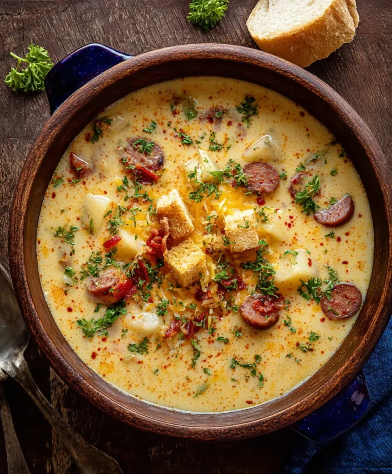 Spicy Cajun Potato Soup Recipe – Easy & Delicious