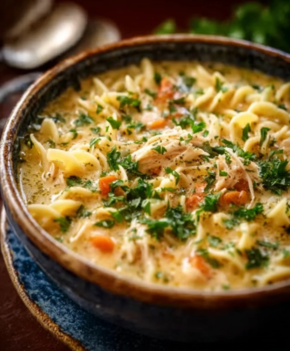 Easy Crack Beef Noodle Soup Recipe - Creamy Comfort