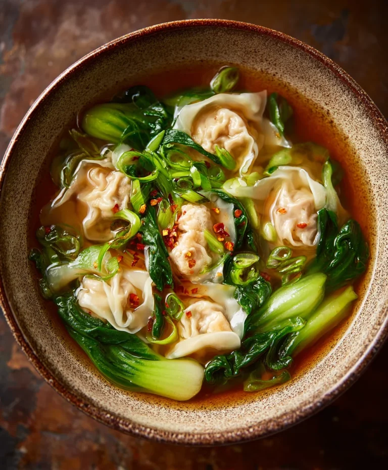 Easy Beef Wonton Soup Recipe – Quick & Delicious
