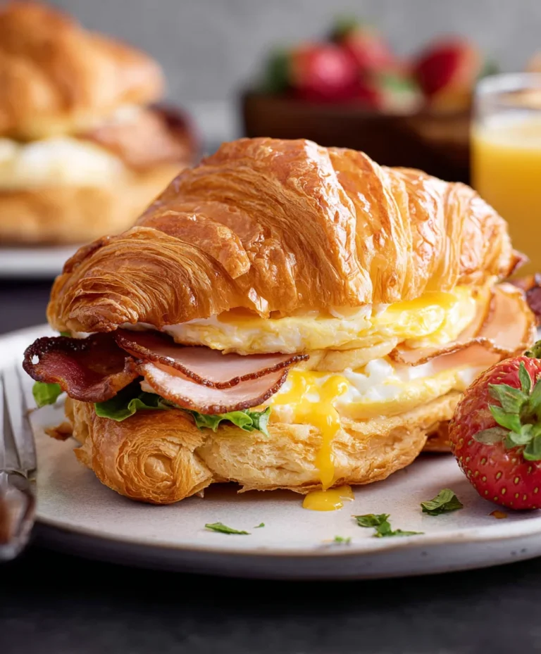 Ultimate Croissant Breakfast Sandwiches Easy Recipe