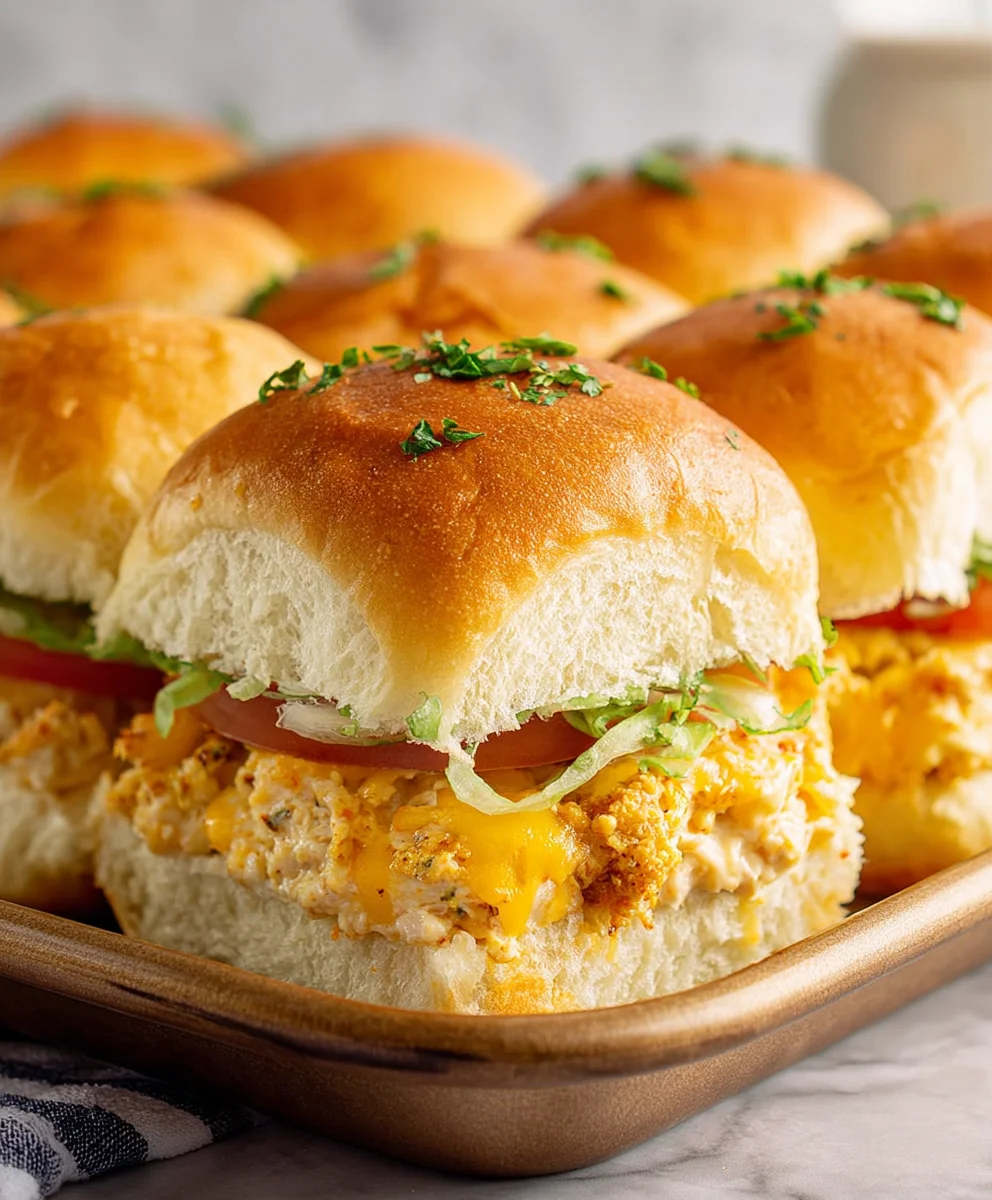 Crack Chicken Hawaiian Roll Sliders-Easy Appetizer