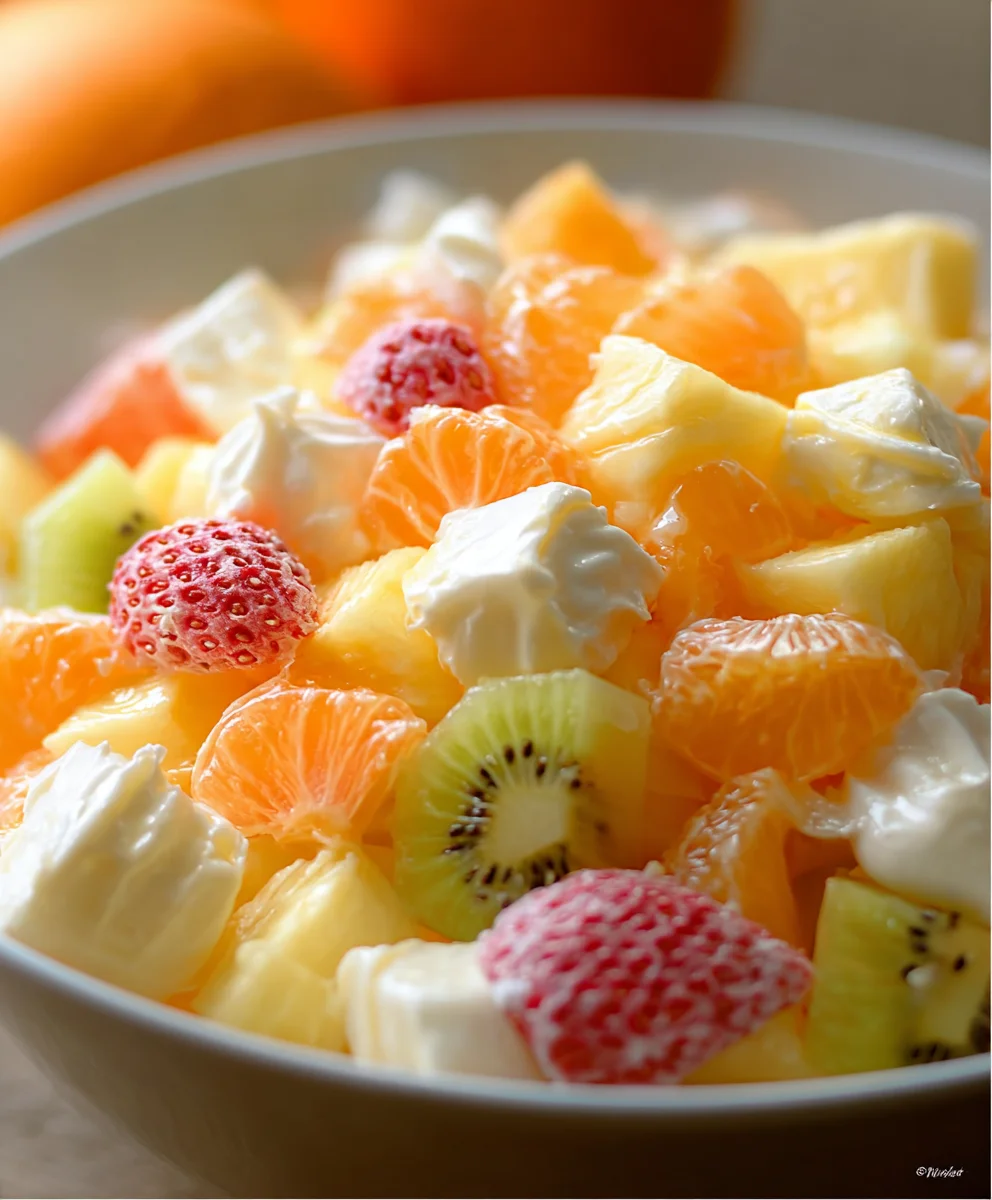 Hawaiian Fruit Salad Recipe- Tropical Refreshment