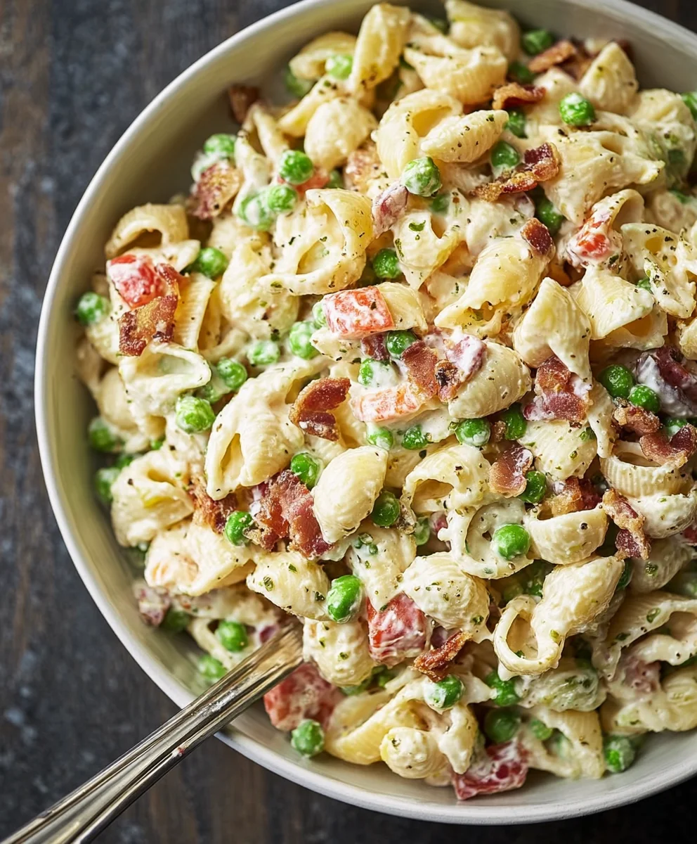 Creamy Pasta Salad - Quick & Easy Recipe