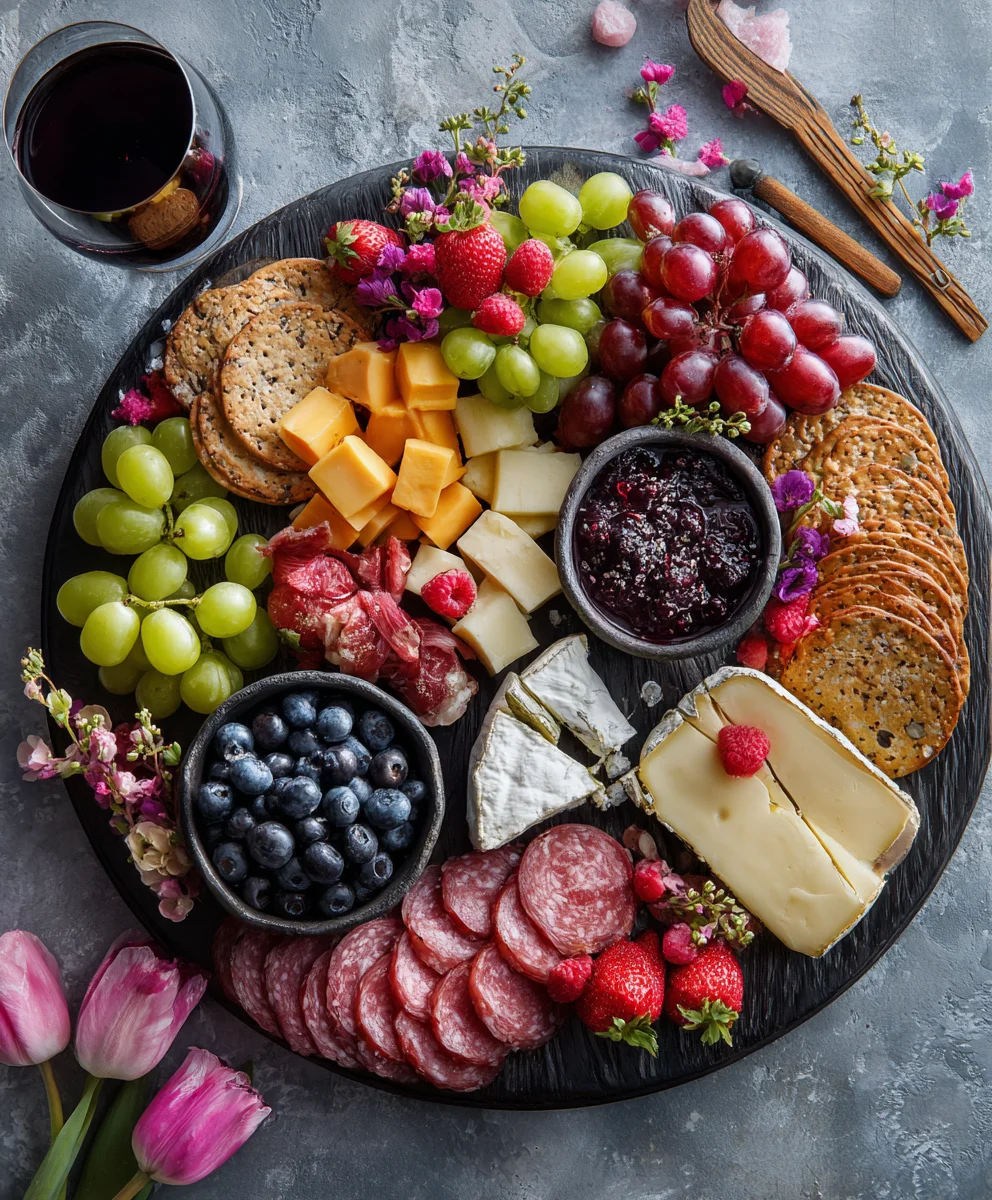 Vnon-alcoholic alentine's Day Charcuterie Board-Non-Non-Non-Alcoholic Alternativeic Ideas
