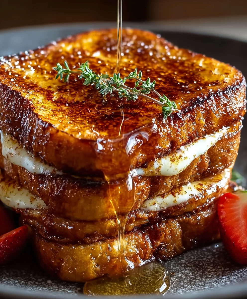 Crème Brûlée French Toast - Dessert Breakfast Bliss