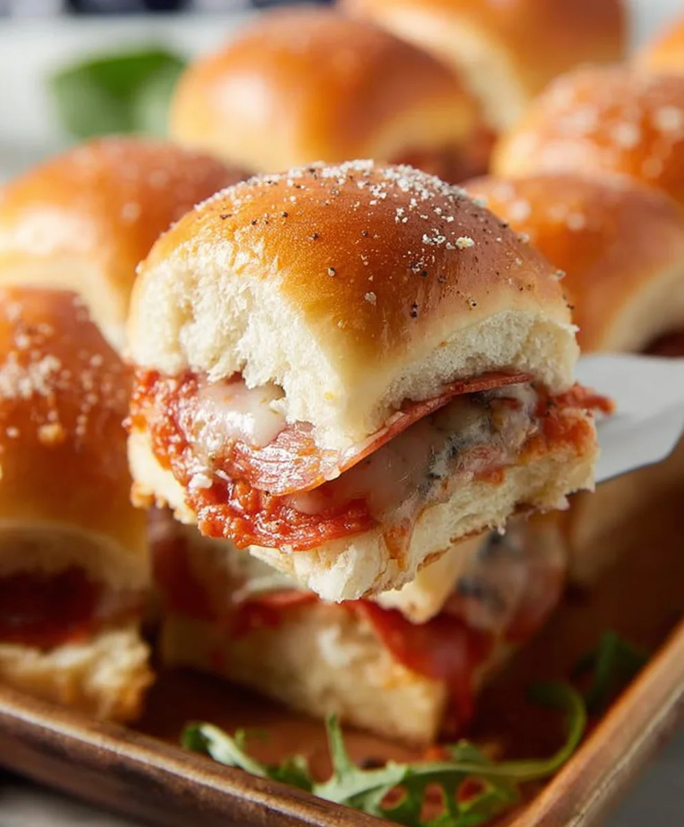 Easy Beef Pizza Sliders - Quick & Delicious Appetizer