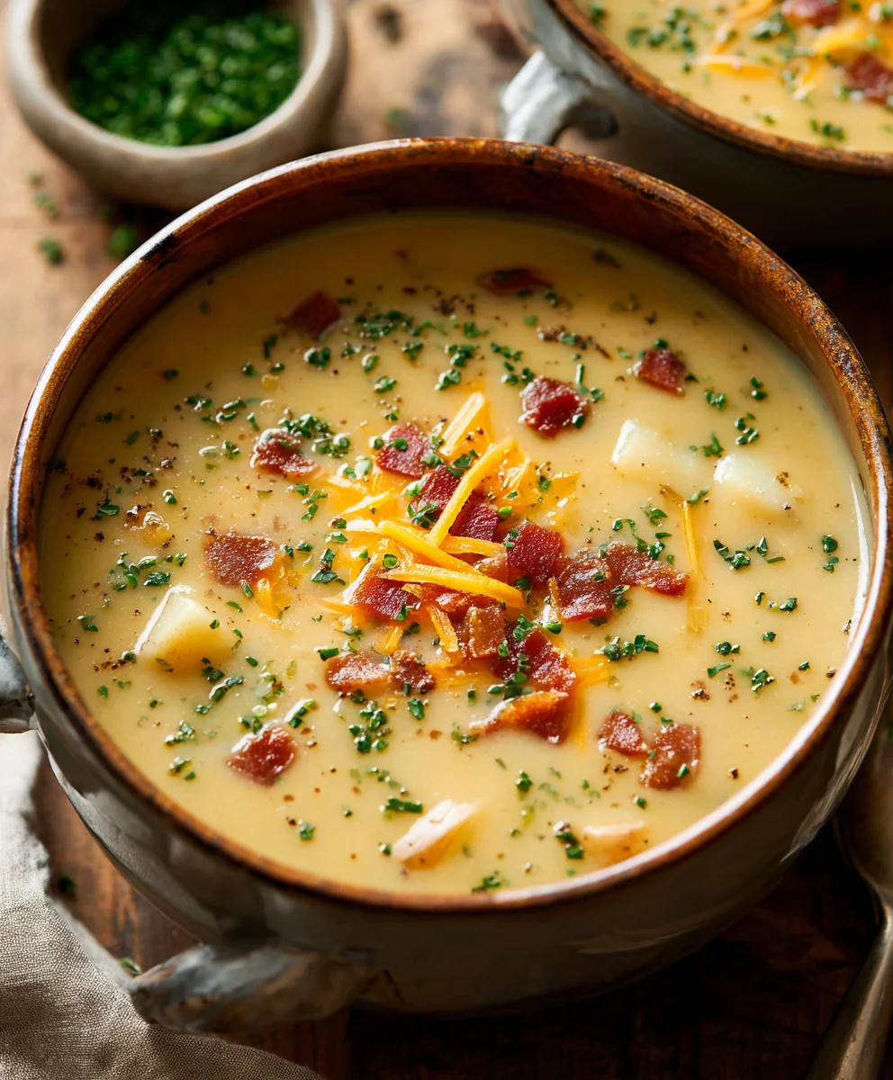 Easy Potato Soup Recipe - Creamy Comfort Food