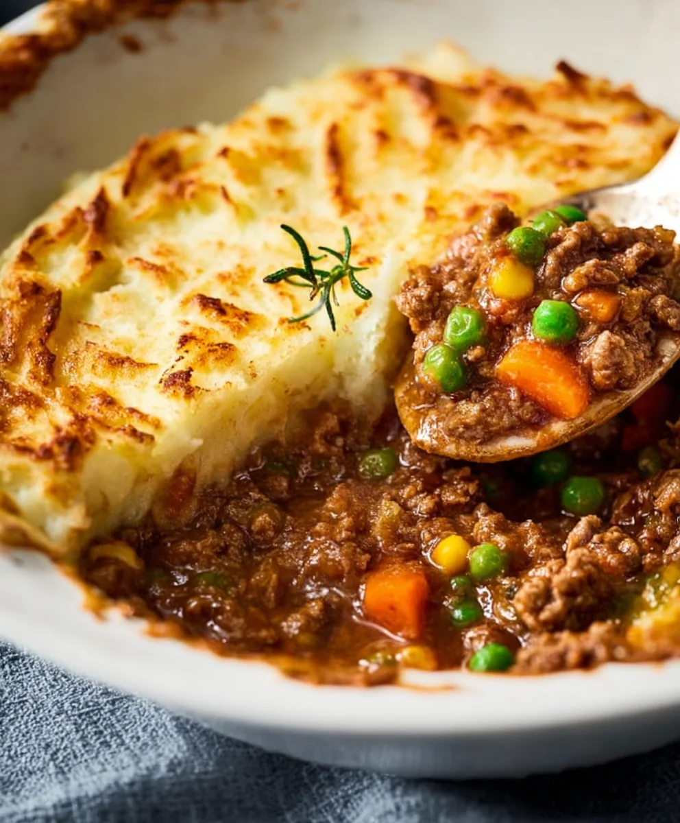 Classic Shepherd's Pie Recipe-Hearty Beef Comfort Food