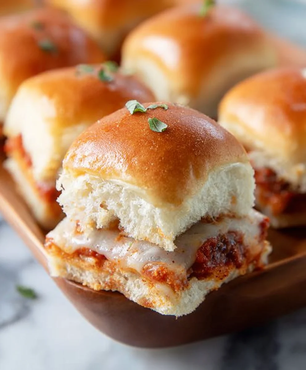 Easy Beef Pizza Sliders - Quick & Delicious Appetizer