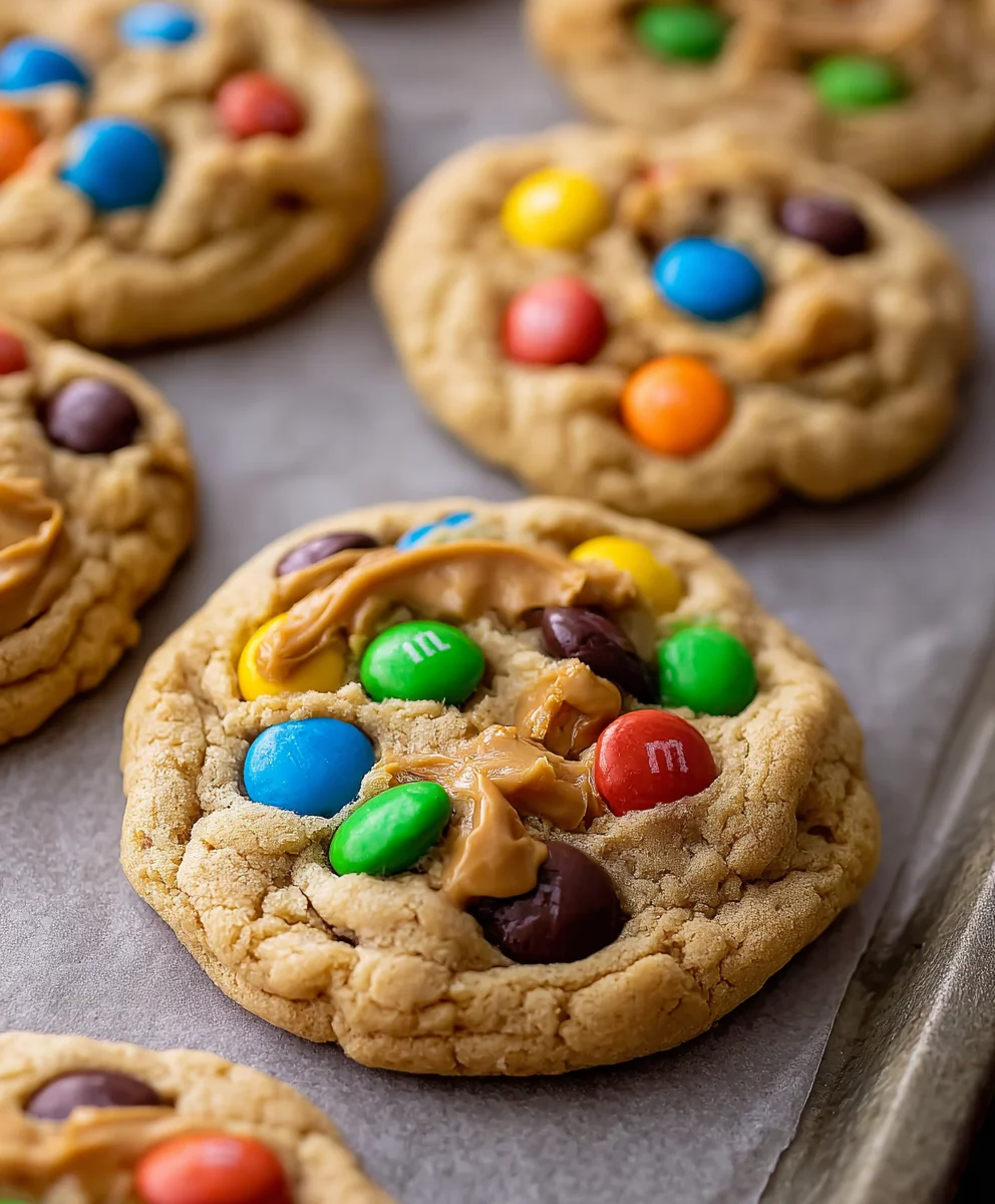 Peanut Butter M&M Cookies-Irresistible & Easy Recipe