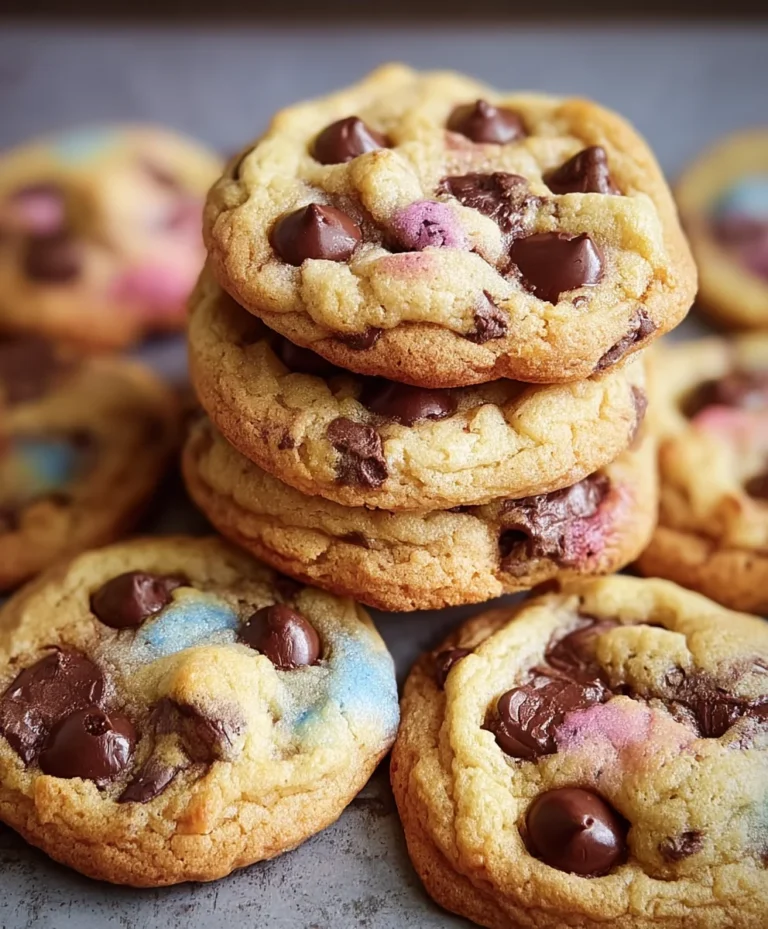 Easter Chocolate Chip Cookies-Decadent & Easy Recipe